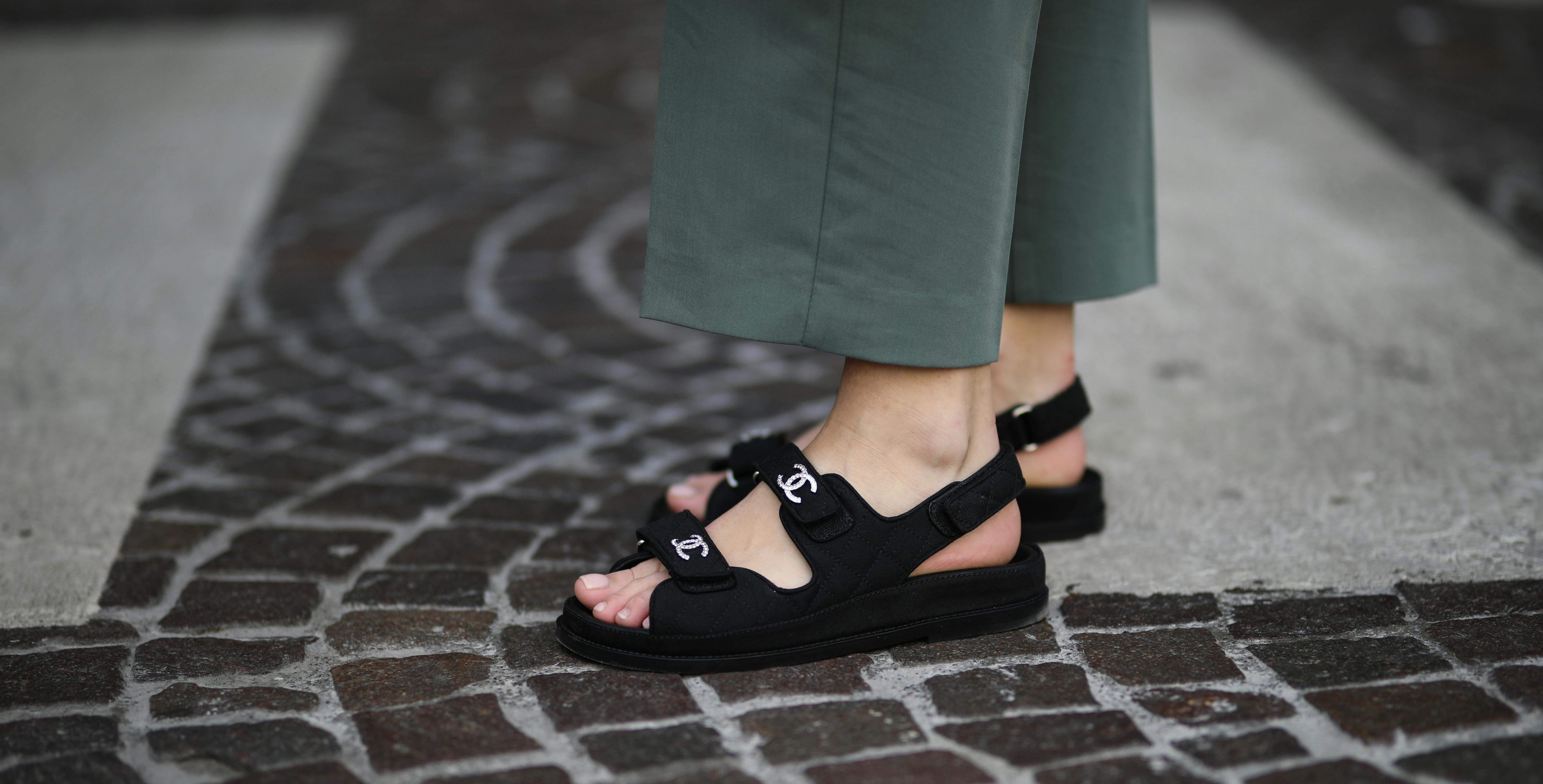 Ugly sandals online zara